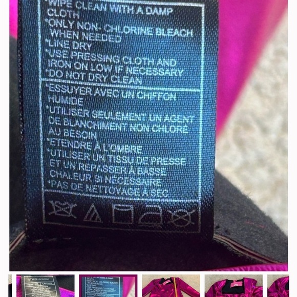 BETSEY JOHNSON Stacy Mini Dress Pink size large - Picture 9 of 12